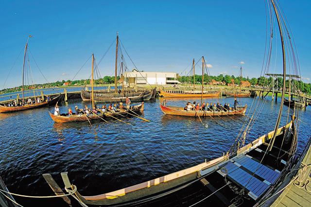 In Copenhagen, you can take a replica ship out for a spin.
