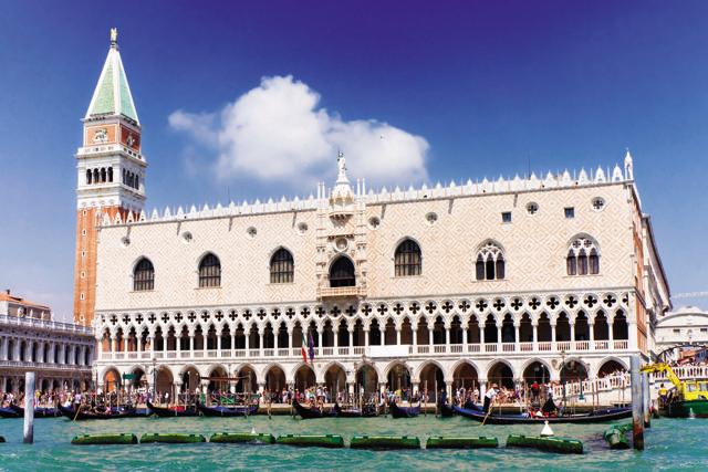 When in Venice... The palace of the Doge is fairly grand, but the most interesting buildings are the private homes. When in Venice... The palace of the Doge is fairly grand, but the most interesting buildings are the private homes.