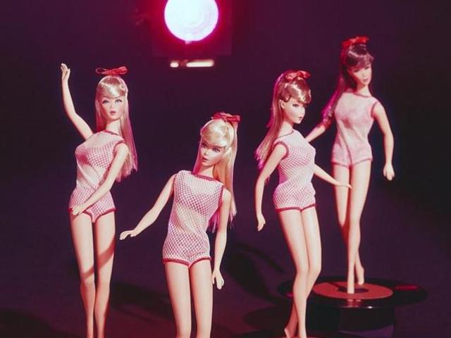 Dancing Barbies in 1967. 