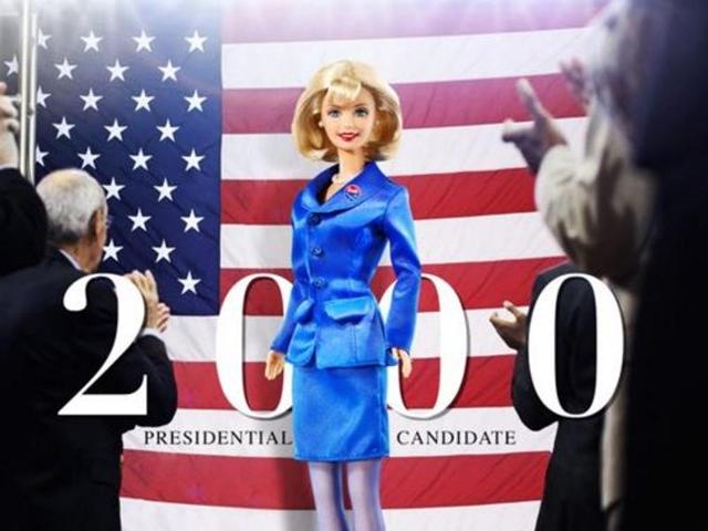 Presidential Candidate Barbie, 2000. (MAttel) 
