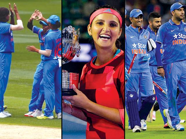 Indian sports fans had three big reasons to cheer on Friday. (Agencies) Indian sports fans had three big reasons to cheer on Friday. (Agencies)
