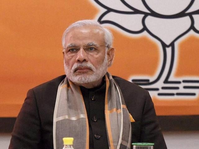Prime Minister Narendra Modi with BJP President Amit Shah at the party's parliamentary board meeting in New Delhi on Thursday. (PTI Photo) Prime Minister Narendra Modi with BJP President Amit Shah at the party's parliamentary board meeting in New Delhi on Thursday. (PTI Photo)