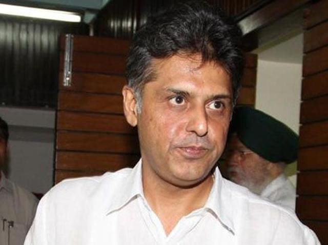 Senior Congress leader and former Union minister Manish Tewari.(HT Photo)