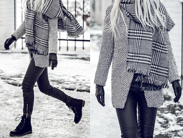 Oksana, a girl from Tallinn, Estonia with a pretty scarf. (lookbook.NU) 