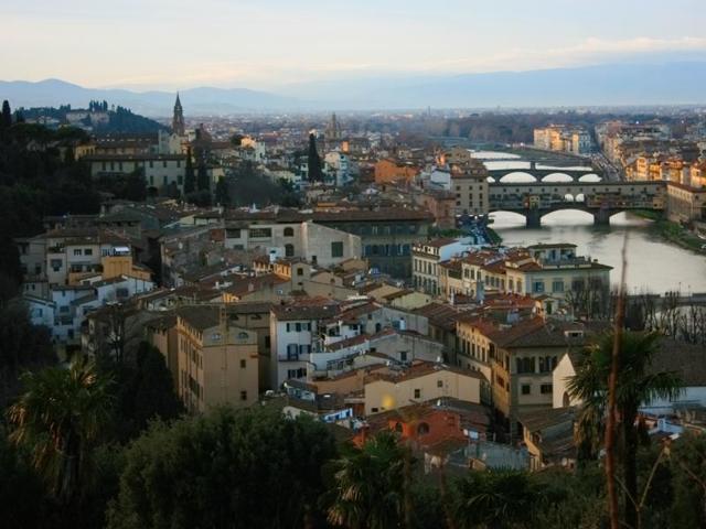 View of Florence from the Michelangelo Hill, a short hike from the Ponte Vecchio bridge over the river Arno. (Picture courtesy: Mad Art Photography) View of Florence from the Michelangelo Hill, a short hike from the Ponte Vecchio bridge over the river Arno. (Picture courtesy: Mad Art Photography)