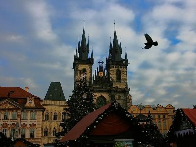 The ‘Church of our lady before Tyn’ is situated at the Old Town square. Its two conical columns symbolise a feminine and a masculines structure visible in their unequal sizes, according to the locals. (Picture courtesy: Mad Art Photography) The ‘Church of our lady before Tyn’ is situated at the Old Town square. Its two conical columns symbolise a feminine and a masculines structure visible in their unequal sizes, according to the locals. (Picture courtesy: Mad Art Photography)