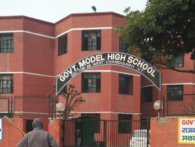 Government Model Senior Secondary School, Sector 38 West, Chandigarh(HT File Photo)
