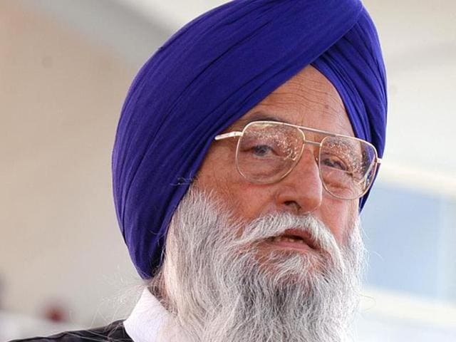 Akali candidate Ravinder Singh Brahmpura. (HT Photo) Akali candidate Ravinder Singh Brahmpura. (HT Photo)