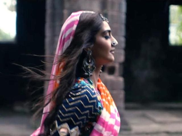Sonam’s grandkids may have to watch the video with rapt attention because if they blink they are surely going to miss her.(YouTube)