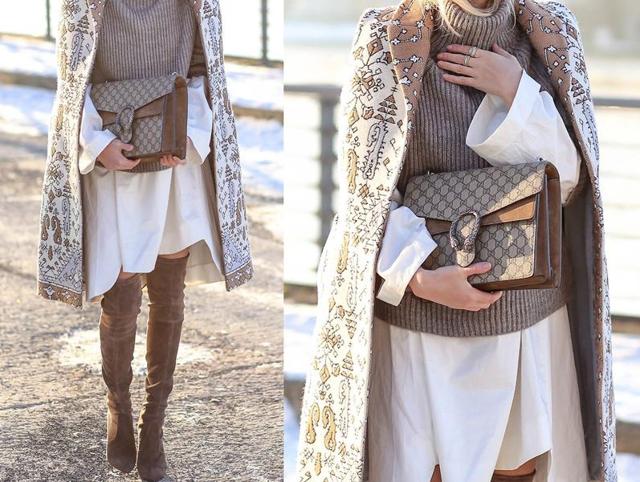 Leonie from Hamburg, Germany carrying a posh clutch. (lookbook.NU) 