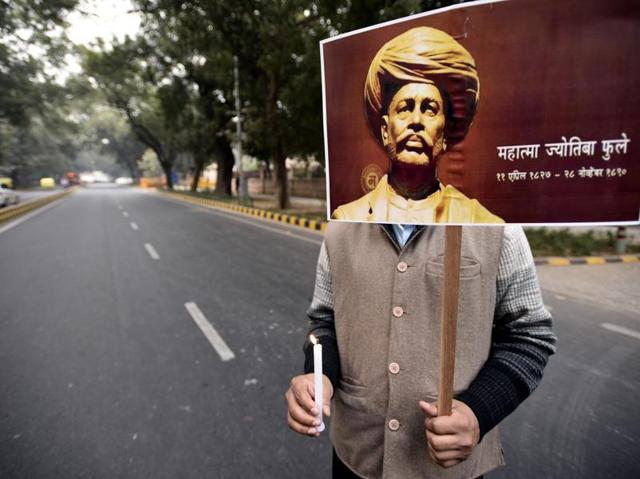 Dalit Intellectuals participate in a candle March protest over the death of Rohit Vemula at Maharashtra Sadan in New Delhi. (Arun Sharma/HT Photo) Dalit Intellectuals participate in a candle March protest over the death of Rohit Vemula at Maharashtra Sadan in New Delhi. (Arun Sharma/HT Photo)