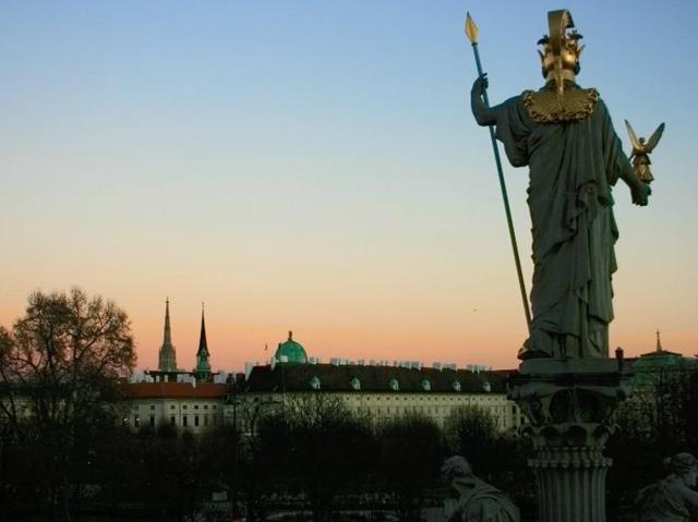 A view of the city from the steps of the Austrian Parliament. (Picture courtesy: Mad Art Photography)