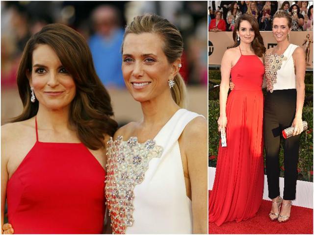 Tina Fey and Kristen Wiig are the best accessories possible for one another. (Agencies)