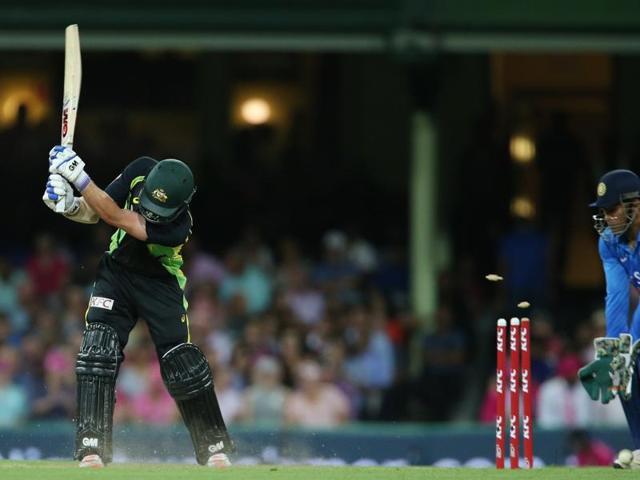 Travis Head of Australia is bowled by Ravindra Jadeja of India. (AFP Photo) 