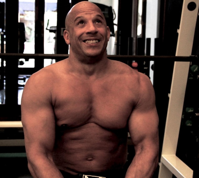 Vin Diesel working out for the upcoming xXx sequel. He posted this image will the simple caption:  Xander... (Instagram) 