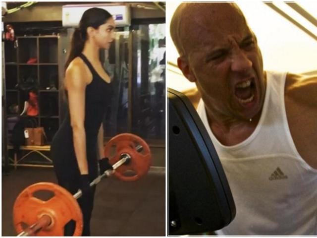 The training is in full swing as Deepika Padukone gets ready to make her much-hyped Hollywood debut opposite Fast & Furious star Vin Diesel in xXx: The Return of Xander Cage. (Instagram) The training is in full swing as Deepika Padukone gets ready to make her much-hyped Hollywood debut opposite Fast & Furious star Vin Diesel in xXx: The Return of Xander Cage. (Instagram)
