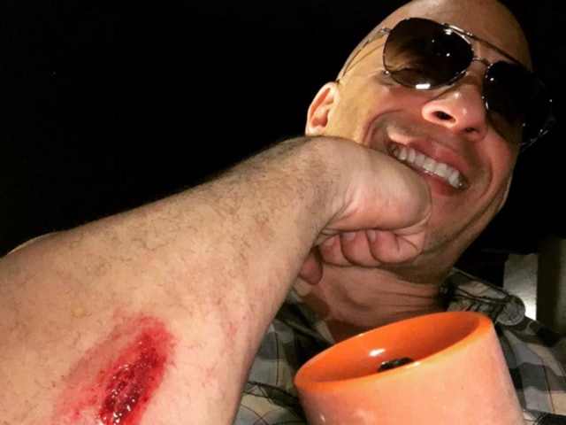 “Night training can be a little... Haha.  Welcome to the Xander Zone,” said Vin Diesel on Instagram.  (Instagram) 