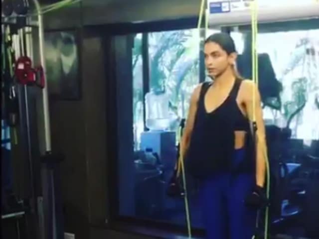Deepika Padukone tones her body with Pilates as part of the intense training regimen for xXx. (Instagram) 