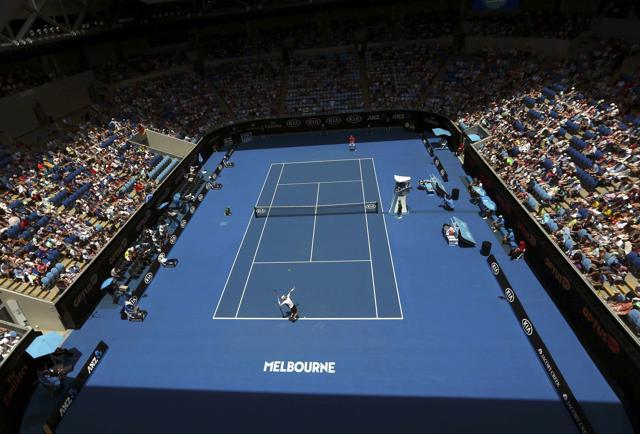 The Australian Open was struck by match-fixing allegations on the first day of the tournament. (Reuters Photo)