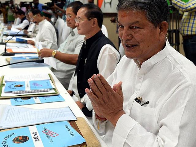 Chief minister Harish Rawat says he has fulfilled 90% of his promises since assuming charge in 2014. He assures the rest would be fulfilled before the 2017 assembly polls.(AFP photo)