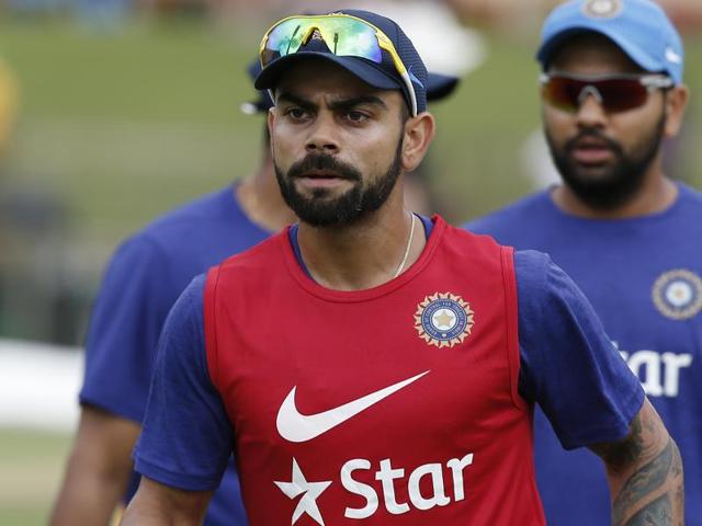 Virat Kohli was rested for the upcoming series against Sri Lanka as BCCI announced the squad on Monday. (AP Photo) Virat Kohli was rested for the upcoming series against Sri Lanka as BCCI announced the squad on Monday. (AP Photo)