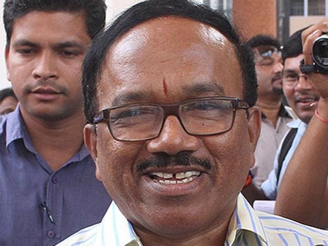 Goa CM Laxmikant Parsekar.(HT FILE PHOTO)