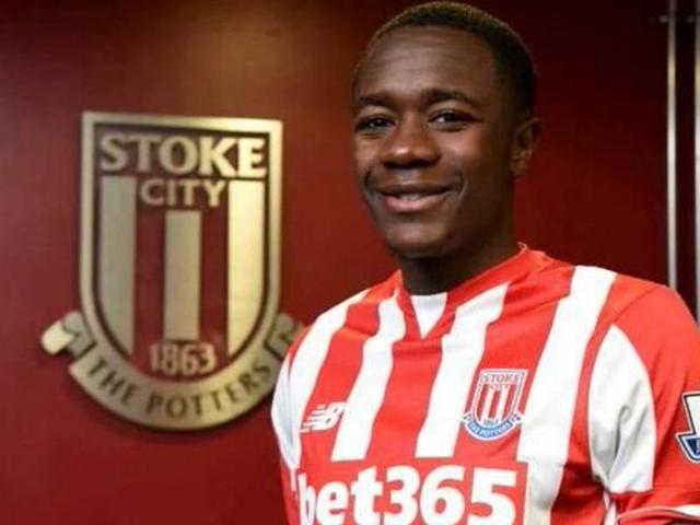 Gianelli Imbula signed with Stoke City for a club record fee of over $ 18 million.(Photo: Twitter)