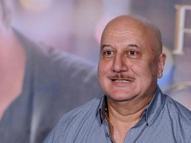 Bollywood actor Anupam Kher(HT FILE) Bollywood actor Anupam Kher(HT FILE)
