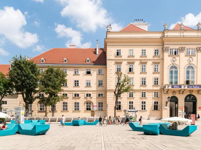Museumsquartier: While Berlin has its Museum Island, Vienna has its Museum Quarter. Stretching over 60,000 sqm (645,835 sq ft), this cultural quarter is one of the largest complexes of its kind.  (Shutterstock) 