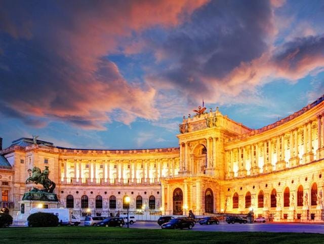 Hofburg Imperial Palace: This is Vienna’s biggest palace. A top tourist sight gracing all the city’s postcards, the Hofburg Palace is Vienna’s answer to Buckingham Palace. Once occupied by the ruling Habsburg family, the palace is today home to the office of the President of Austria.  (Shutterstock) 