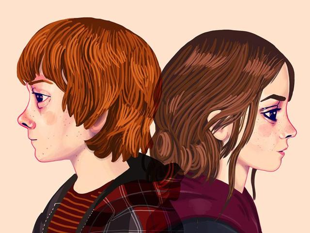 You’ve Got the Emotional Range of a Teaspoon: Inspired by Ron and Hermione from Harry Potter. (Gallery1988) You’ve Got the Emotional Range of a Teaspoon: Inspired by Ron and Hermione from Harry Potter. (Gallery1988)