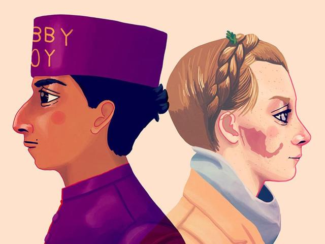 From Z to A: Inspired by Zero and Agatha from The Grand Budapest Hotel. (Gallery1988) From Z to A: Inspired by Zero and Agatha from The Grand Budapest Hotel. (Gallery1988)