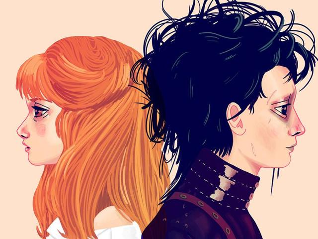 Hold Me: Inspired by Edward and Kim from Edward Scissorhands. (Gallery1988) Hold Me: Inspired by Edward and Kim from Edward Scissorhands. (Gallery1988)
