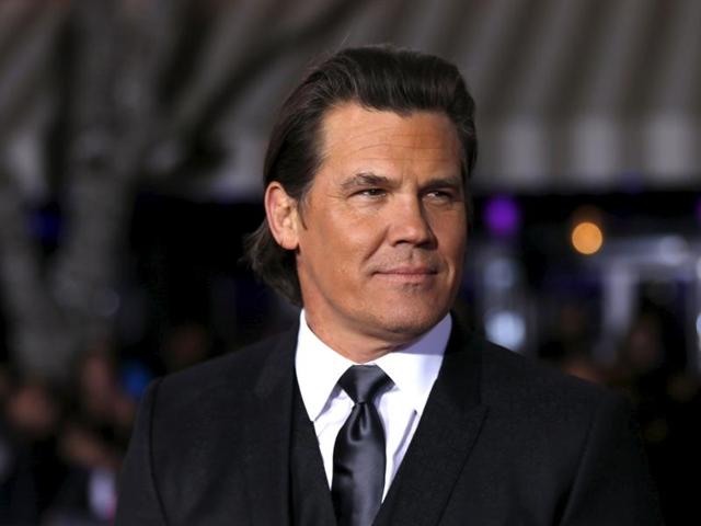 Cast member Josh Brolin poses at the premiere. (REUTERS) 