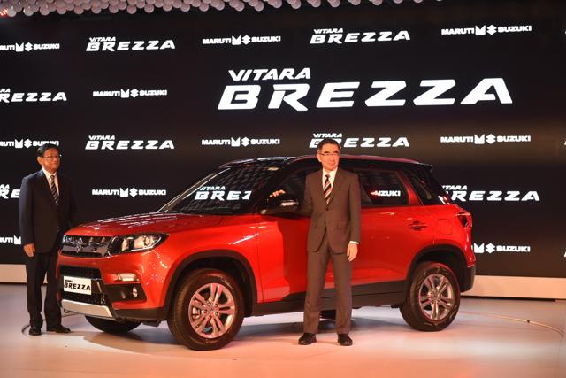 Brezza is Maruti’s first real shot at the SUV market, though of the smaller kind(Hindustan Times) Brezza is Maruti’s first real shot at the SUV market, though of the smaller kind(Hindustan Times)