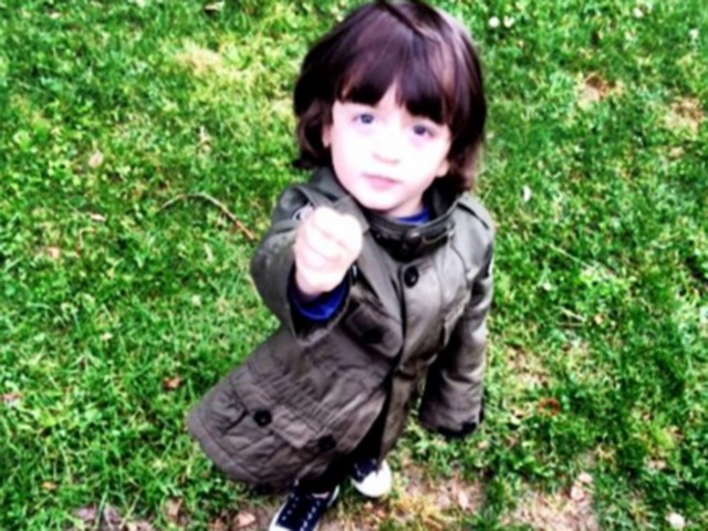 Shah Rukh Khan’s son AbRam, who is as much a star as his famous father. SRK loves to share AbRam’s images on Twitter. (Twitter)