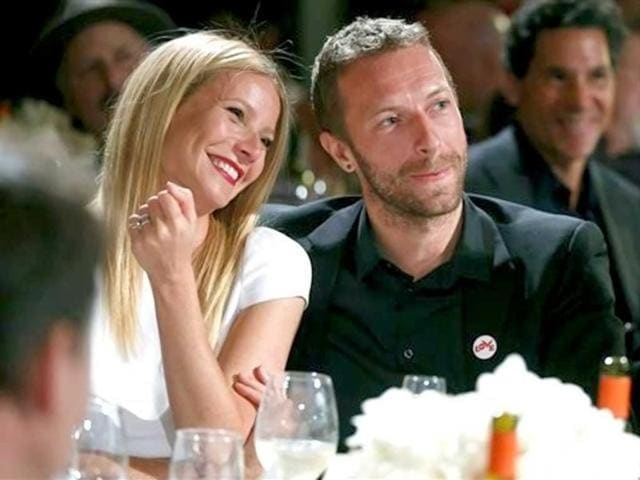 Gwyneth Paltrow and Chris Martin, former husband and wife.