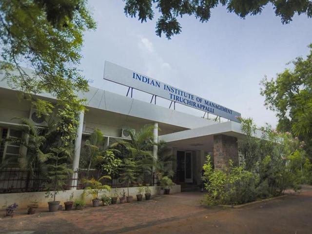 IIM Trichy concludes its summer placements process of PGP 2015-17 batch with a 71% increase in the highest stipend.(IIM Trichy photo/Facebook) IIM Trichy concludes its summer placements process of PGP 2015-17 batch with a 71% increase in the highest stipend.(IIM Trichy photo/Facebook)