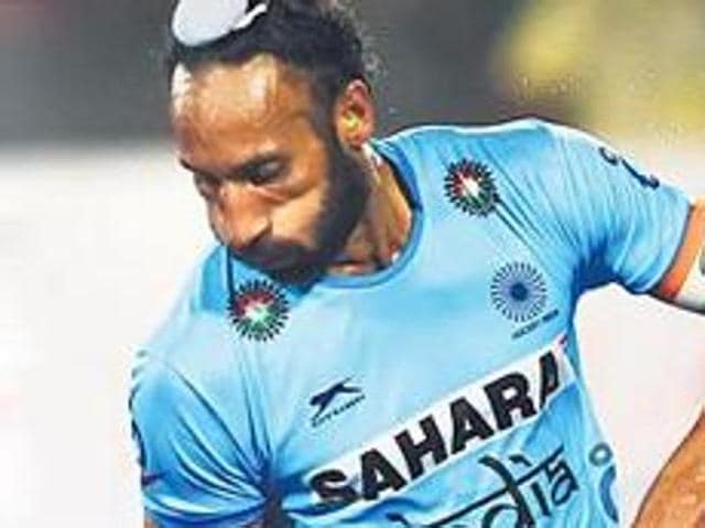 Indian hockey captain Sardar Singh(HT Photo)