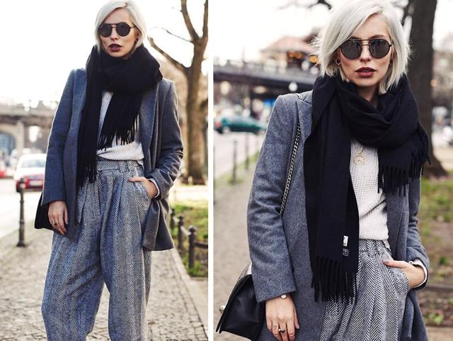 This look is a byword for versatility. Cool, sexy and strong, at once. (LookBook/ AFP) 