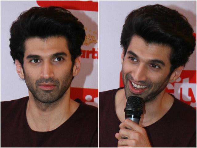 With her, was the charming and handsome Aditya Roy Kapur. (HT Photo) 