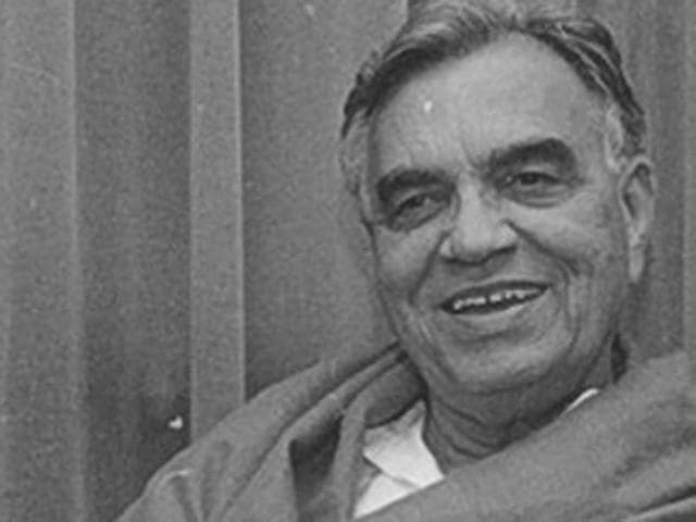 Balram Jakhar had the rare distinction of being elected Lok Sabha speaker for two successive terms from 1980 to 1989. (HT FILE) Balram Jakhar had the rare distinction of being elected Lok Sabha speaker for two successive terms from 1980 to 1989. (HT FILE)