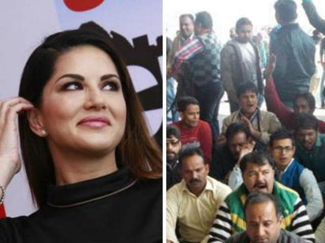 A sex comedy, the movie is directed by Milap Zaveri and produced by Pritish Nandy among others. It stars Leone in a dual role while Tusshar Kapoor and Vir Das are in the other lead roles.(HT Photos)