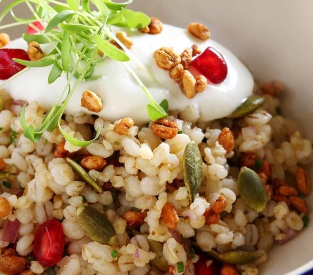 Barley and jowar salad at The Bombay Canteen in Lower Parel. (Photo: Sanjay Ramchandran)
