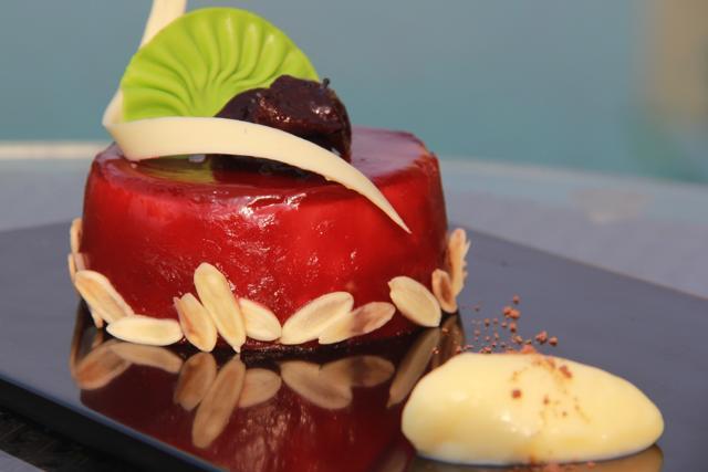 Kokum cheesecake at Novotel Imagica Khopoli.