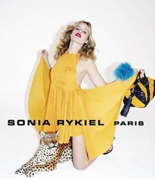 Georgia May Jagger for Sonia Rykiel. (Instagram) Georgia May Jagger for Sonia Rykiel. (Instagram)