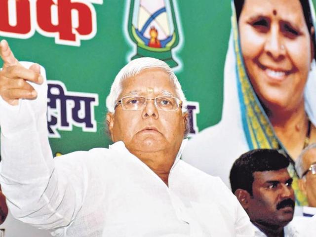 File photo of RJD chief Lalu Prasad . (PTI) File photo of RJD chief Lalu Prasad . (PTI)