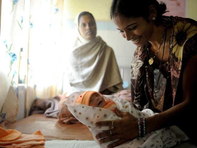 The Centre made the comments while opposing an application seeking to overturn its earlier ban on the import of human embryos for non research purposes.(HT Photo) The Centre made the comments while opposing an application seeking to overturn its earlier ban on the import of human embryos for non research purposes.(HT Photo)