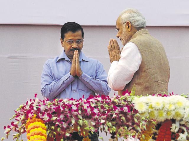 The prime minister who talks of a federal spirit has kept a distance from a chief minister who is located closest to 7 RCR.(Virendra Singh Gosain/ Hindustan Times) The prime minister who talks of a federal spirit has kept a distance from a chief minister who is located closest to 7 RCR.(Virendra Singh Gosain/ Hindustan Times)