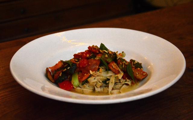 The soon-to-be launched healthy menu at all Smoke House Deli outlets in the city will feature dishes like jowar fettuccine. (Photo: Prashant Waydande)